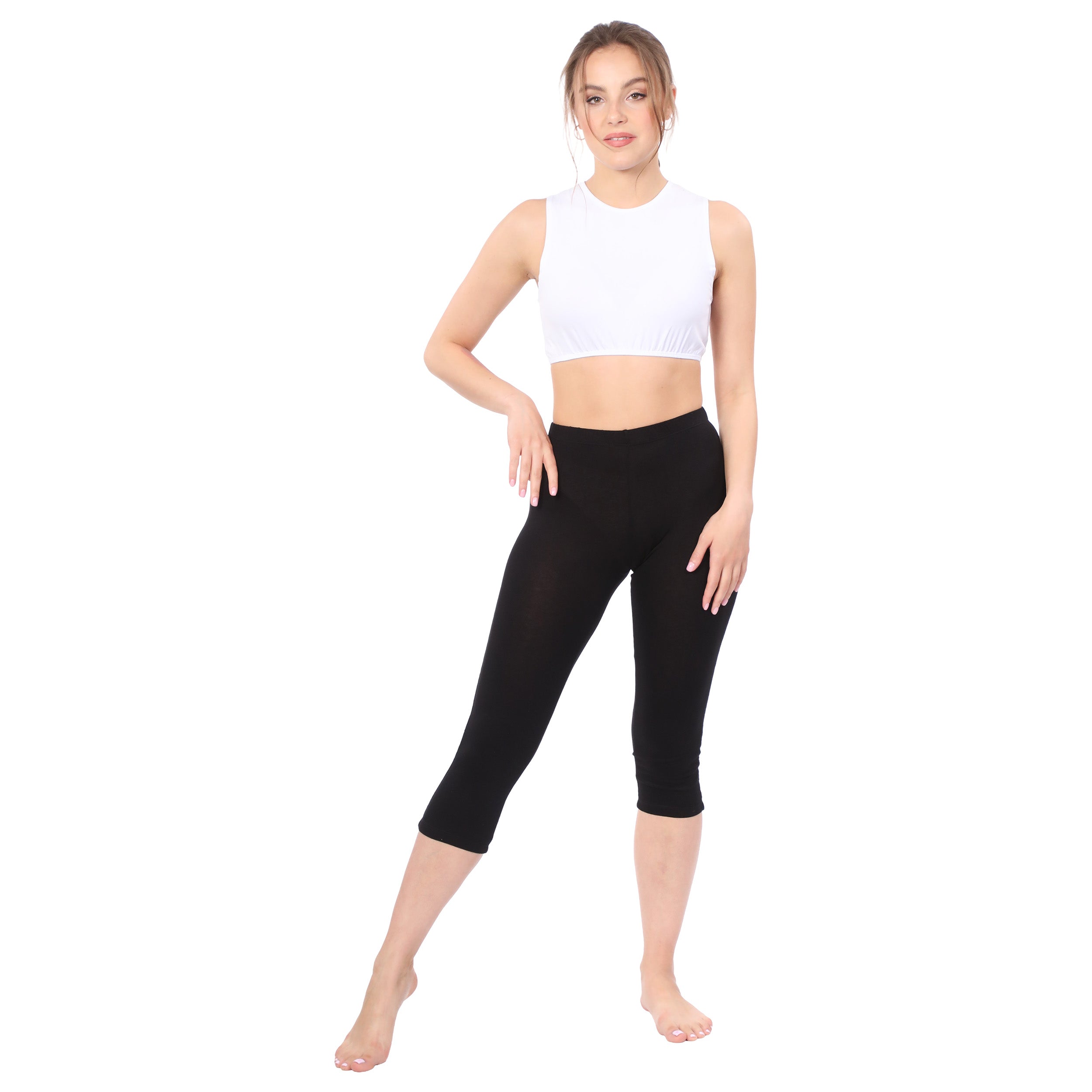 Modest Neck Cropped Layering Shell