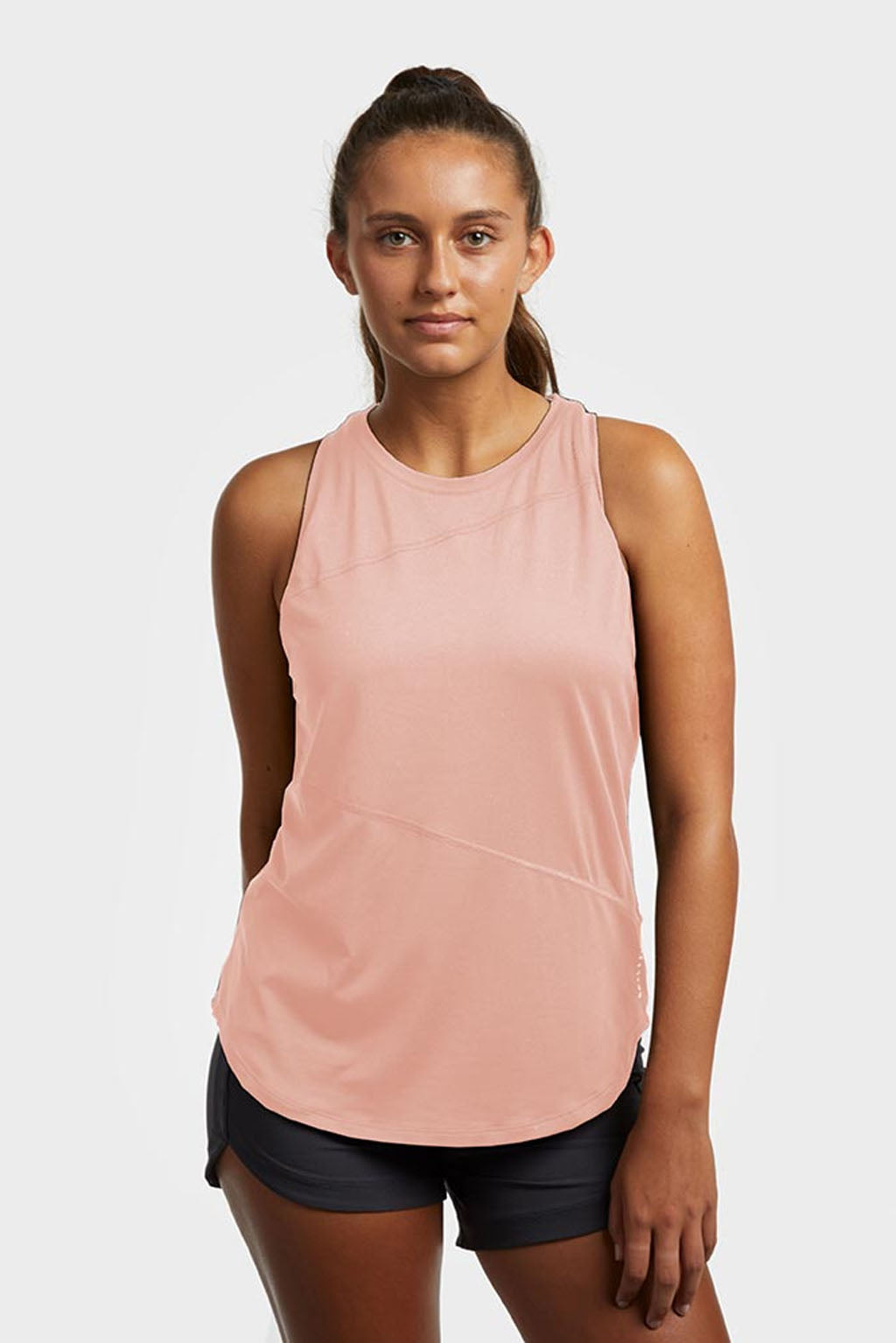 Contour Demi Cropped Tee — Smoothing & Shaping Layer