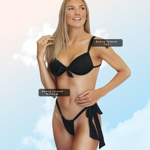 Avery Island Convertible Bikini Top
