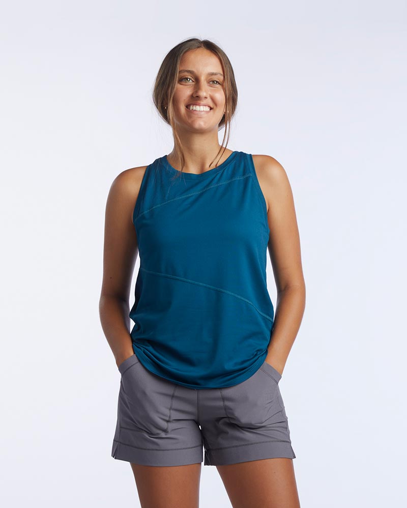Contour Demi Cropped Tee — Smoothing & Shaping Layer